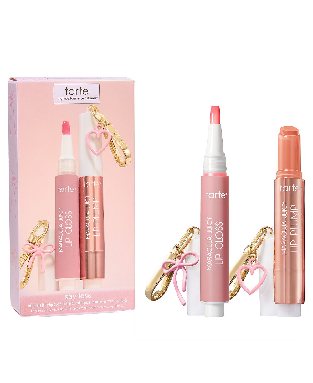 Tarte набор из 2 средств Say Less Maracuja Juicy Lip Duo