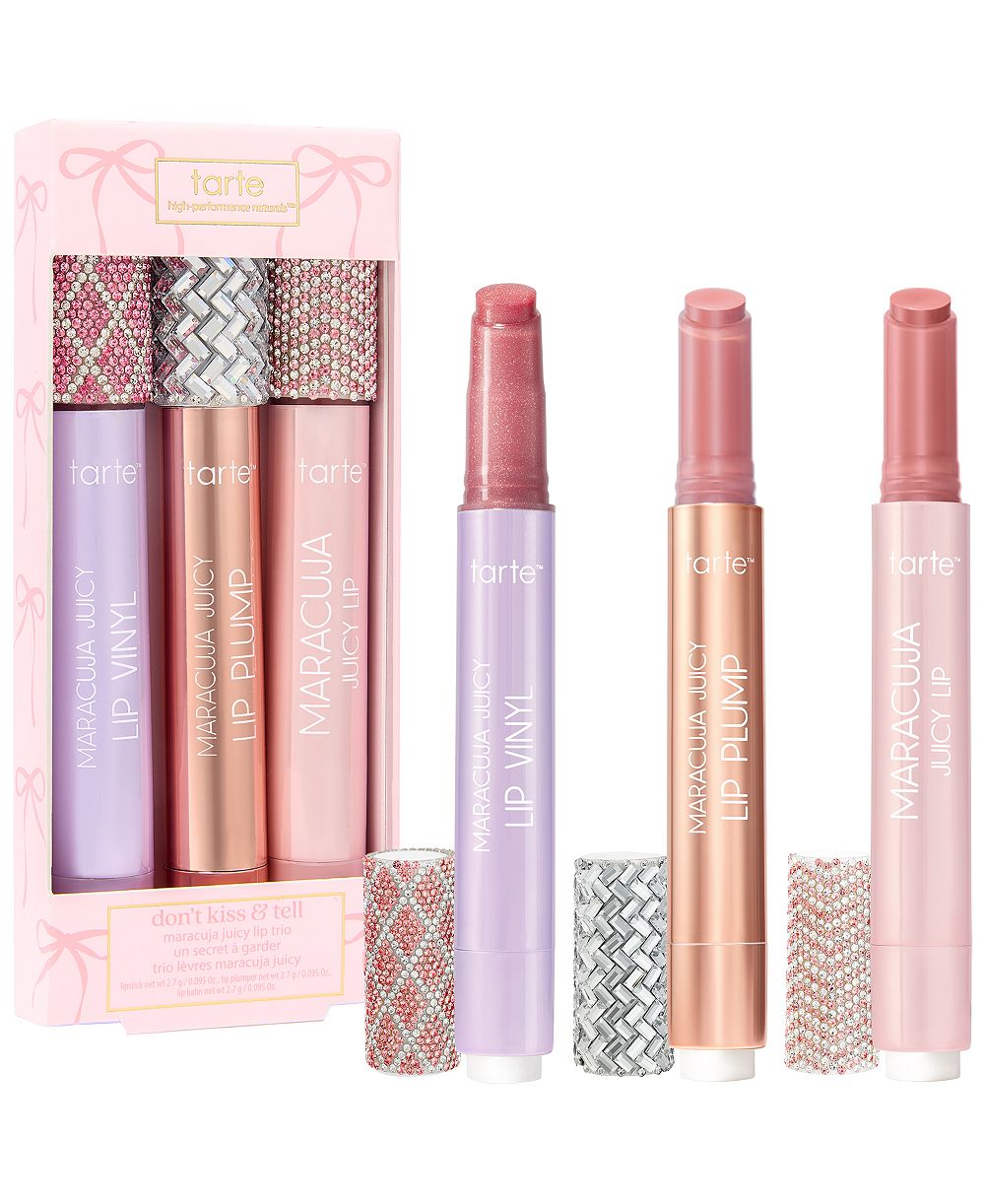 Tarte набор из 3 предметов: губная помада Maracuja Juicy Trio