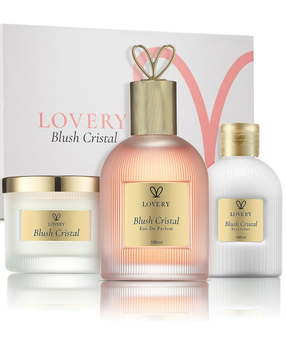 Подарочный набор парфюмерии Lovery Limited Edition Blush Cristal 4 предмета
