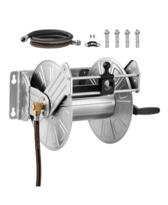 VEVOR садовый шланг настенный, 150ft, 5/8 in, с латунным фитингом