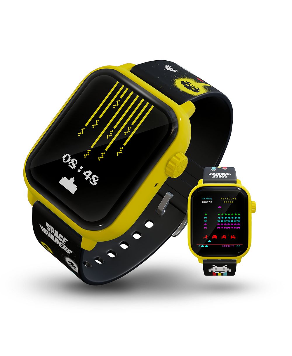 Умные часы My Play Watch SPACE INVADERS My Play Watch Retro Gaming Yellow Bezel