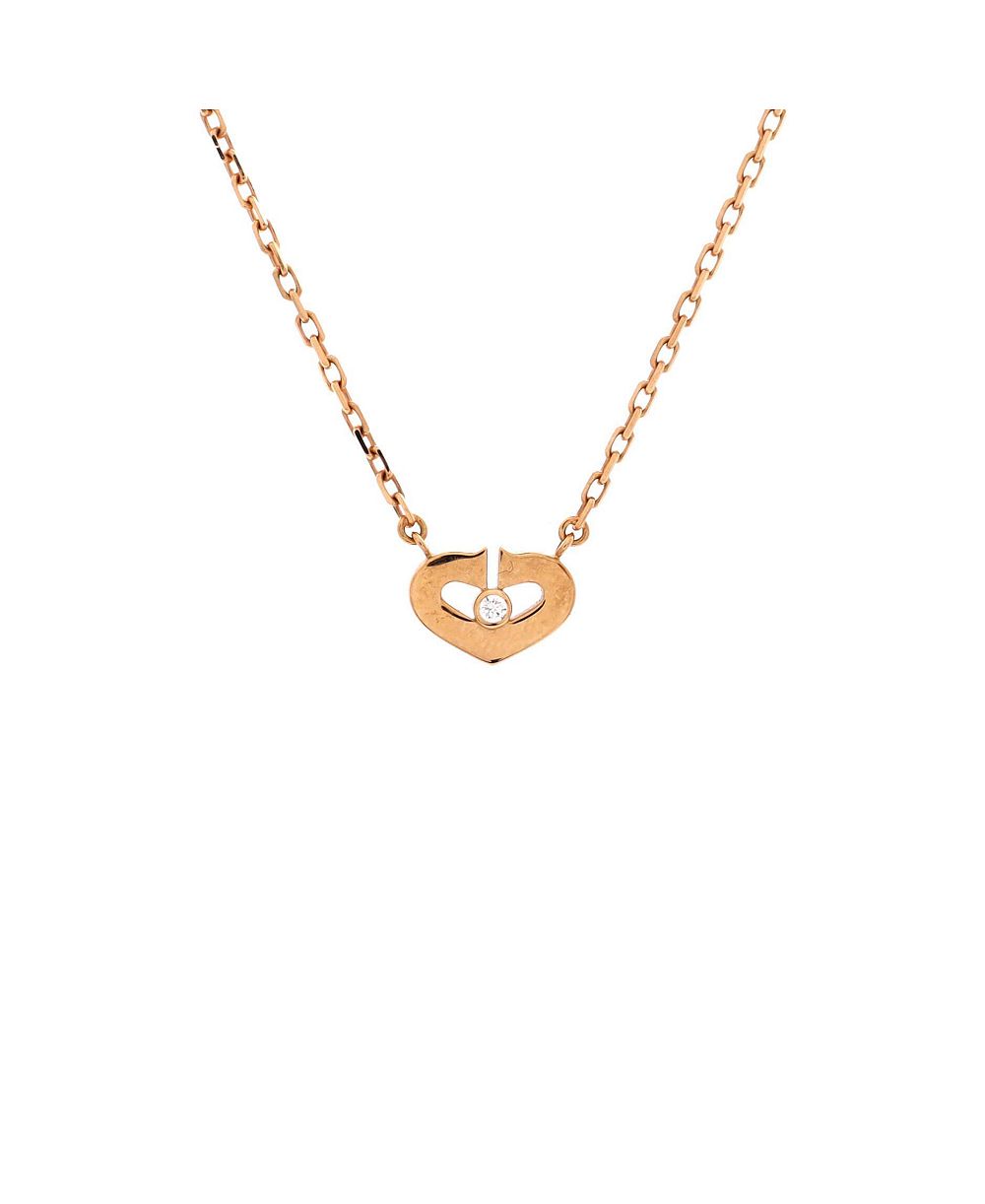 Б/у кулон-подвеска Cartier C Heart de Cartier