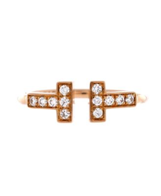 Кольцо Tiffany & Co T Wire Ring Pre-Owned