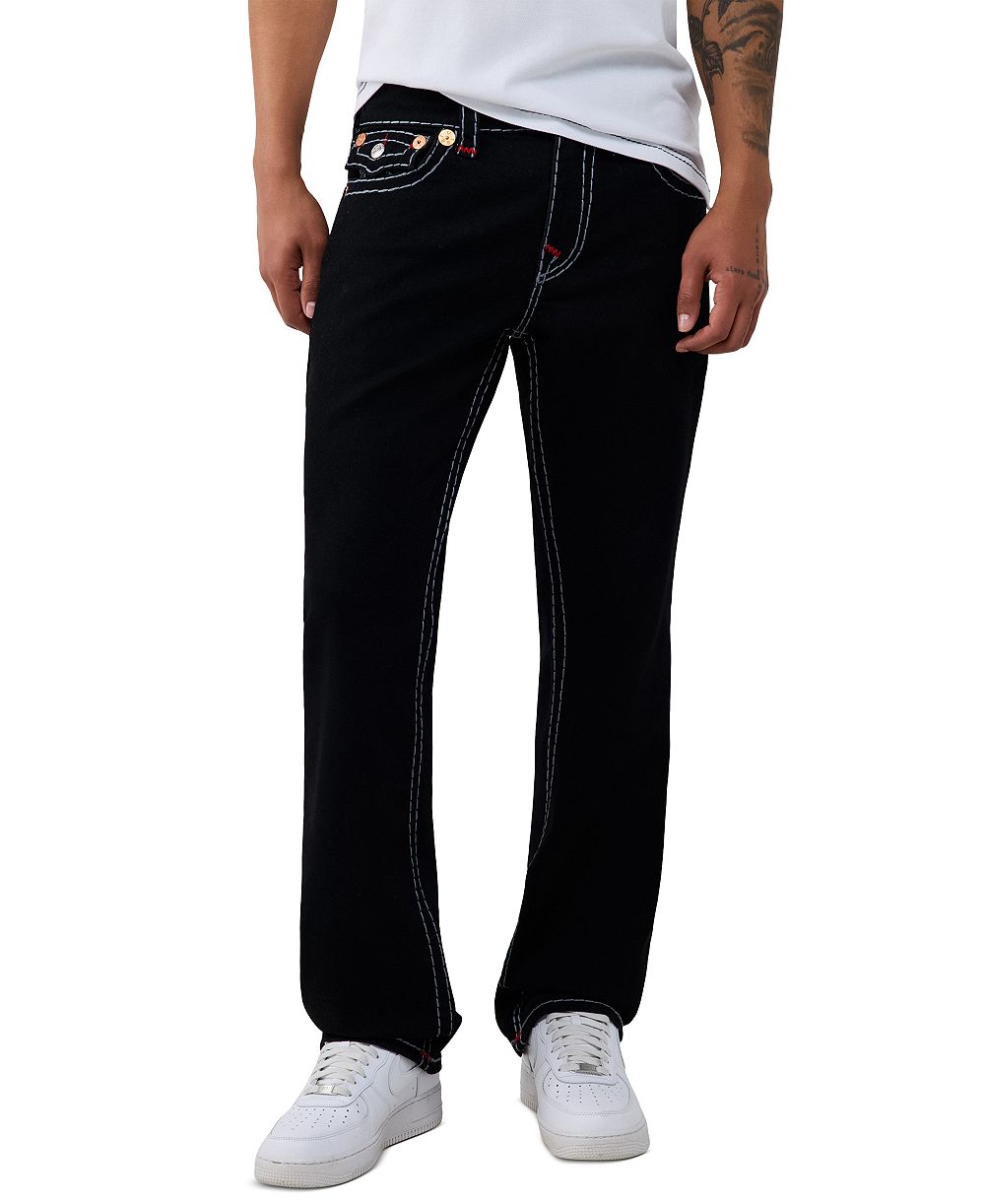 True Religion Мужские прямые джинсы Ricky Super T Flap