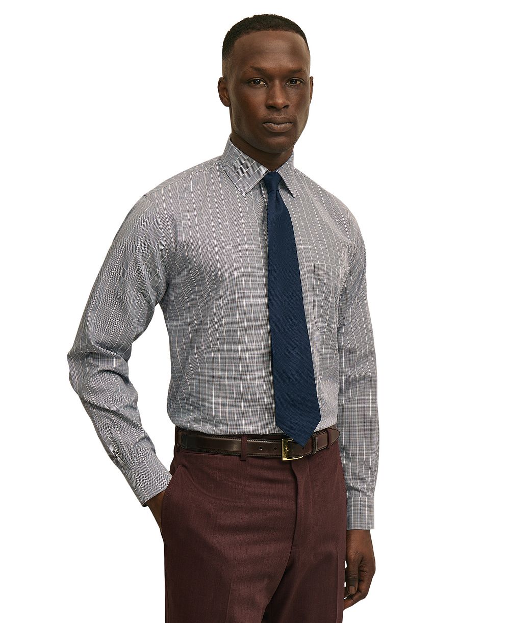 Мужская рубашка B By Brooks Brothers с воротником Spread Collar
