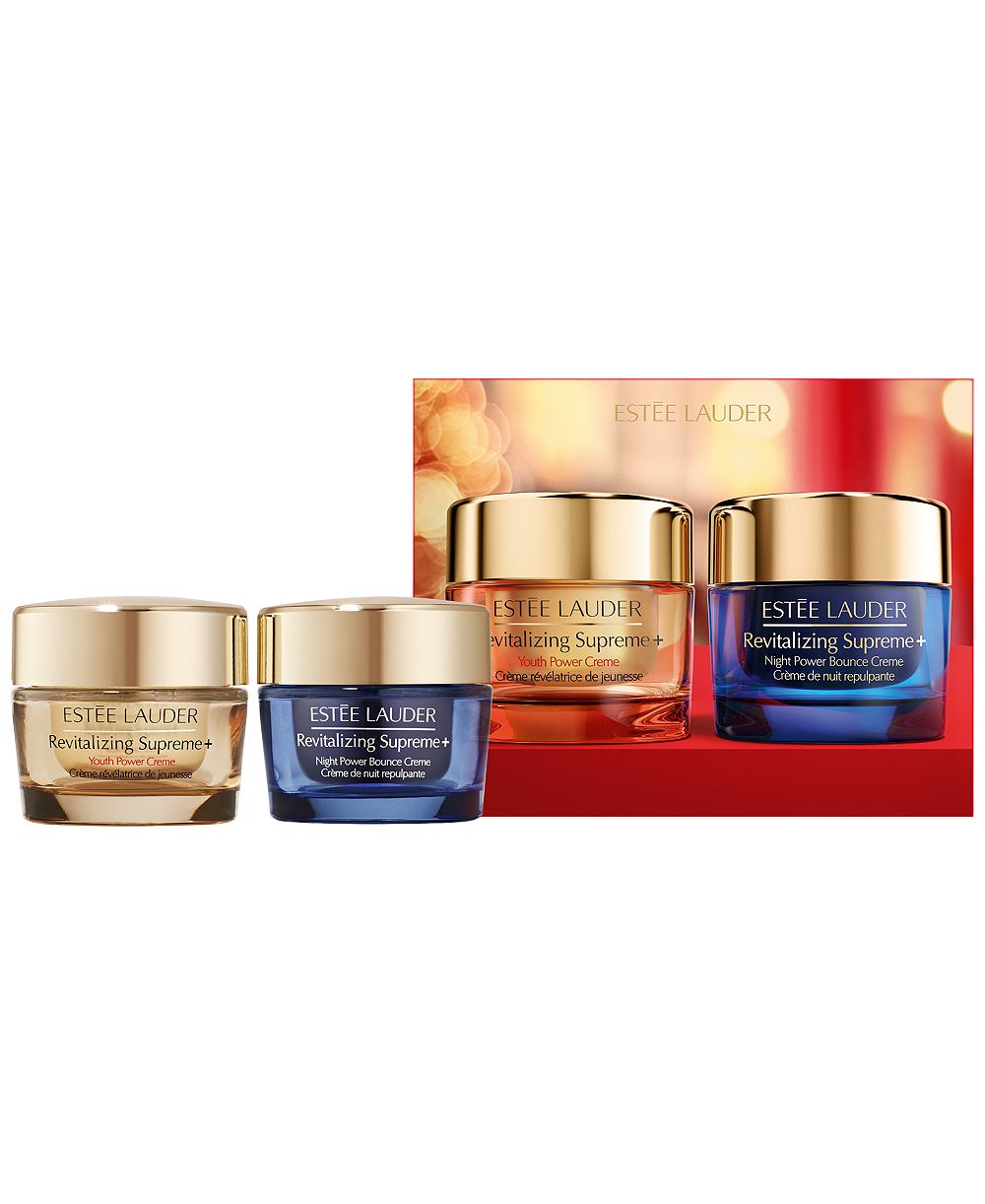 Подарочный набор Estée Lauder из 2 средств: дневной и ночной увлажняющий крем Revitalizing Supreme+