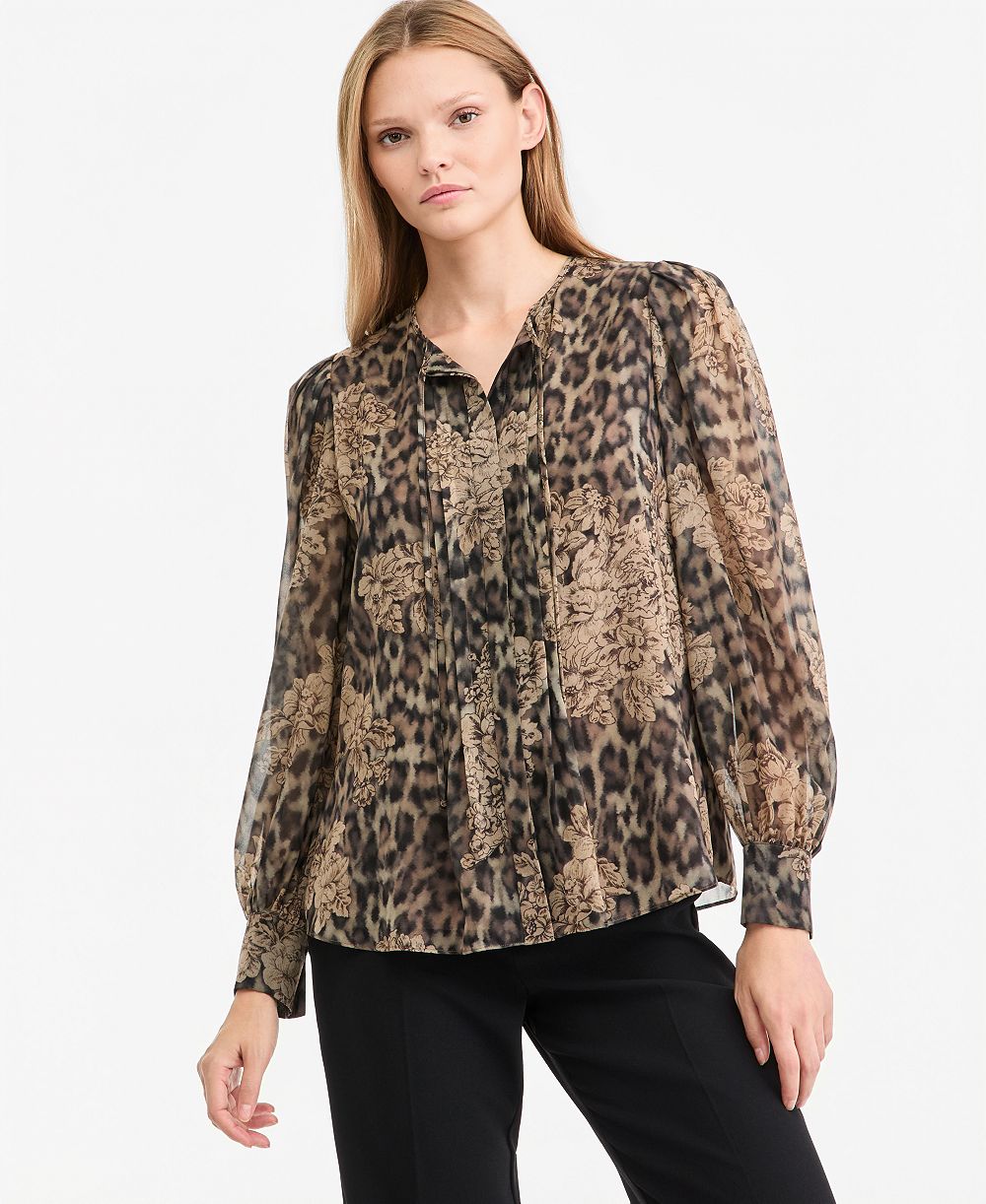 Kobi Halperin Women's Bella Long-Sleeve Sheer Blouse, Macy's Exclusive