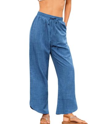 Женские брюки Cupshe Big Step Blue