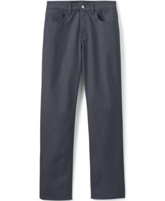 Lands' End Men's Travel Kit Comfort Waist Classic Straight Fit 5 Pocket Pant