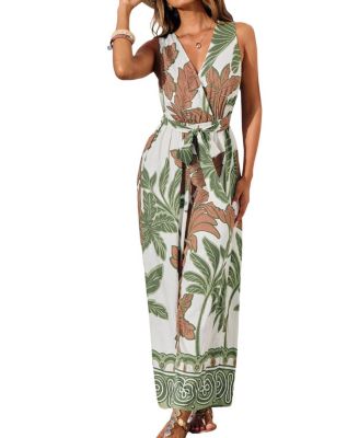 Cupshe Women's New Leaf Tropical Jumpsuit