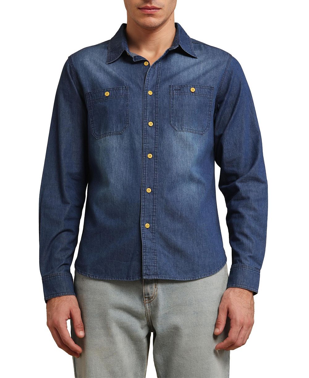 Members Only Men's Denim Shirt