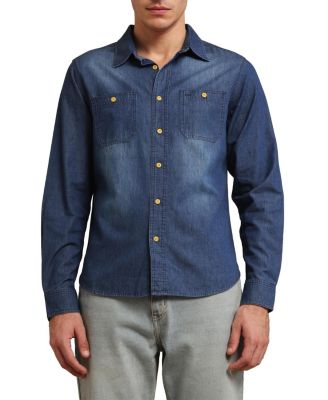 Members Only Men's Denim Shirt