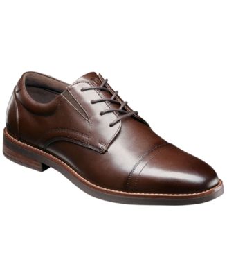 Nunn Bush Men's Fitz Flex Cap-Toe Oxfords