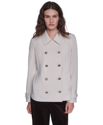 KARL LAGERFELD PARIS Women's Double-Breasted Jacket