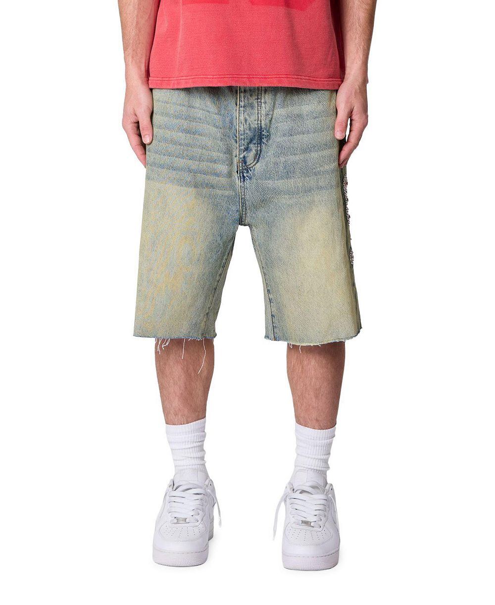 mnml Men's Baggy Mojave Denim Shorts
