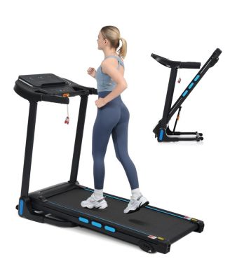 Streamdale Furniture 3.5HP Auto-Foldable Treadmill with Incline, 350Lbs Capacity and Bluetooth Speaker