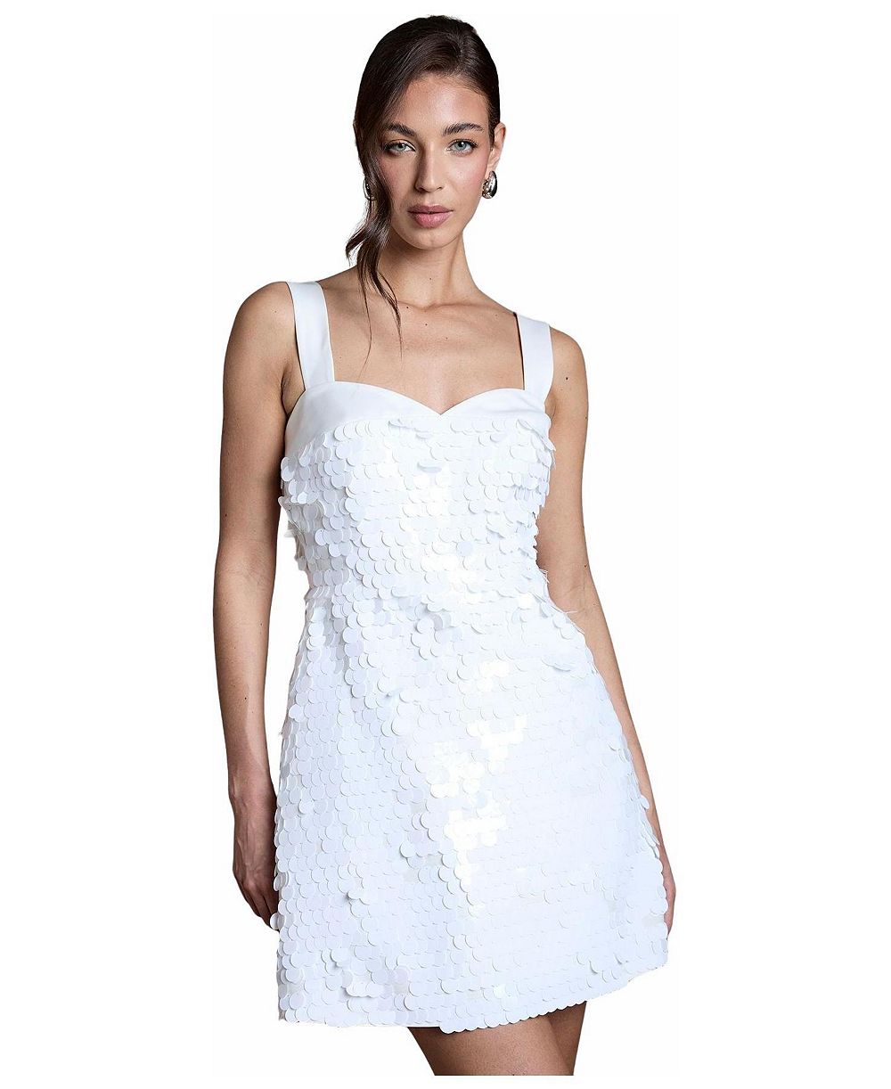 Coast Женское свадебное мини-платье с пайетками Sequin Bridal