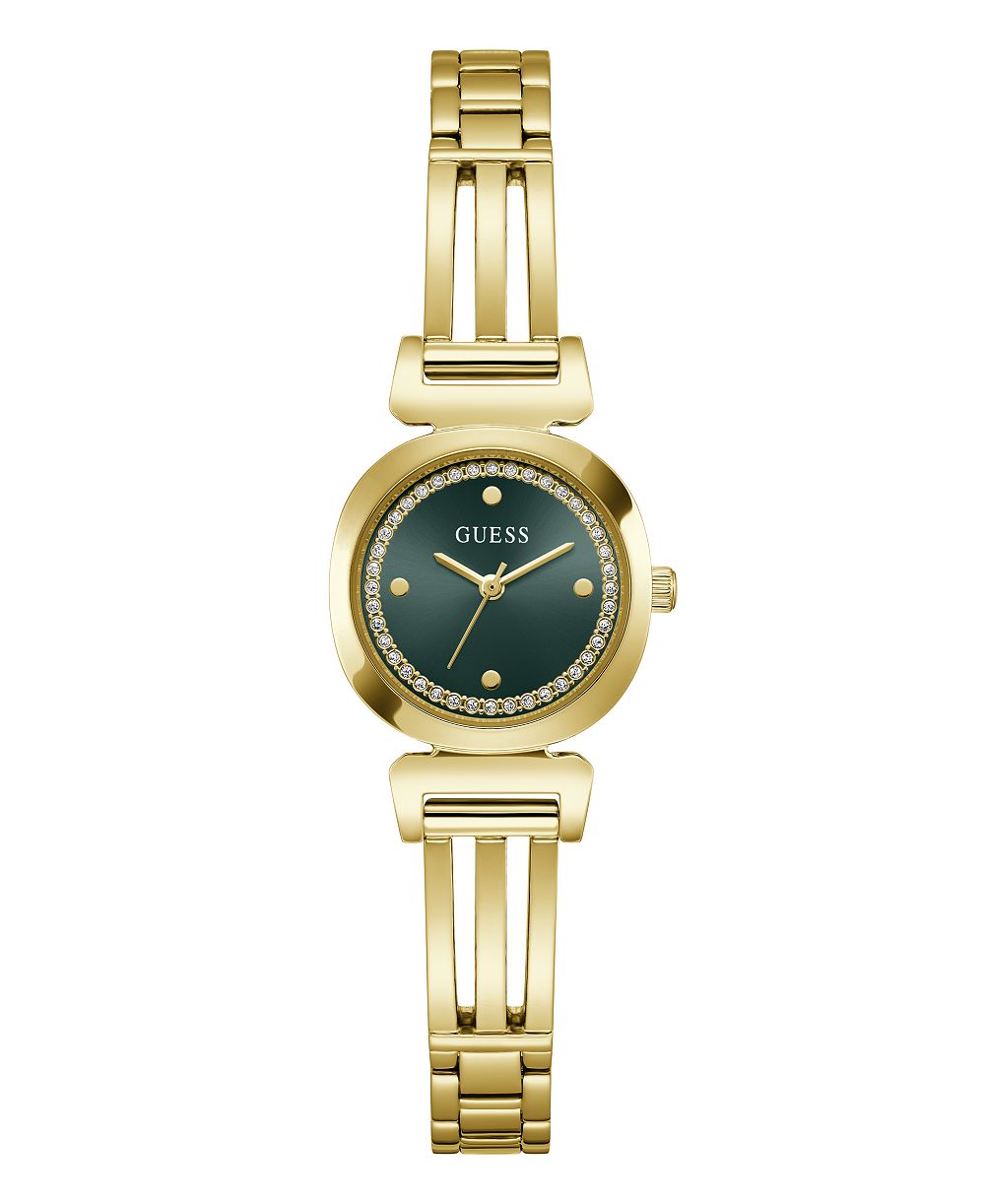 GUESS Женские часы Quartz Gold-Tone Stainless Steel 24mm