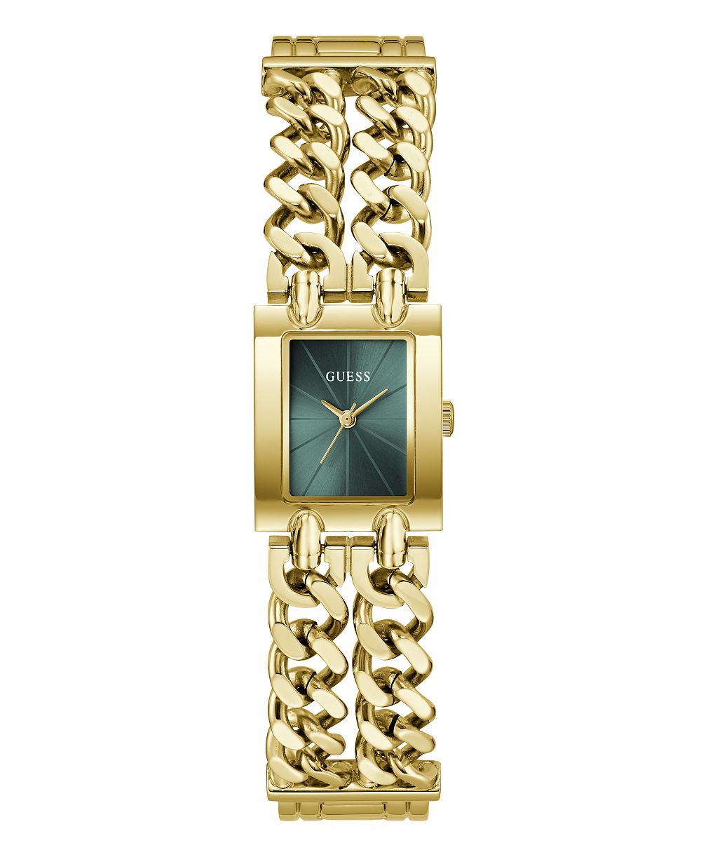GUESS Women's Quartz Gold-Tone Stainless Steel Watch 20mm