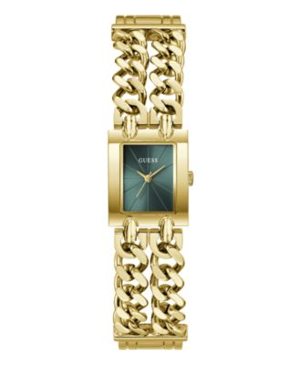 GUESS Women's Quartz Gold-Tone Stainless Steel Watch 20mm