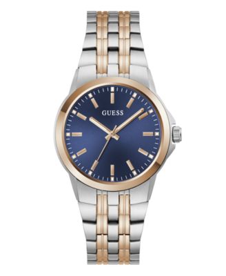 GUESS Men's Quartz Two-Tone Stainless Steel Watch 39mm