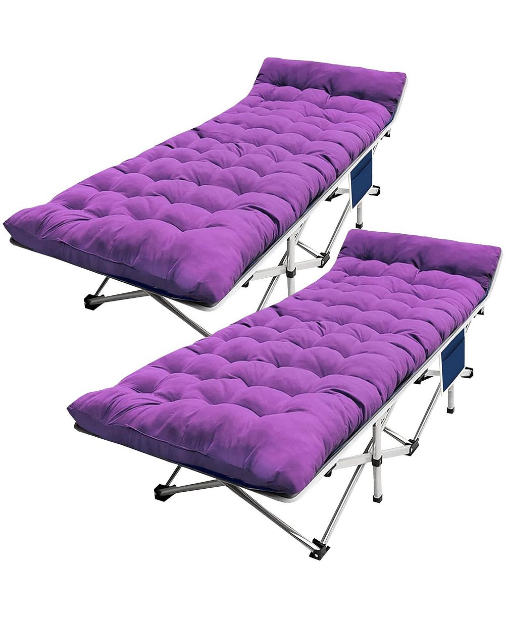AOFAR 2-pack Camping Mattress Sleeping Pad Folding Bed