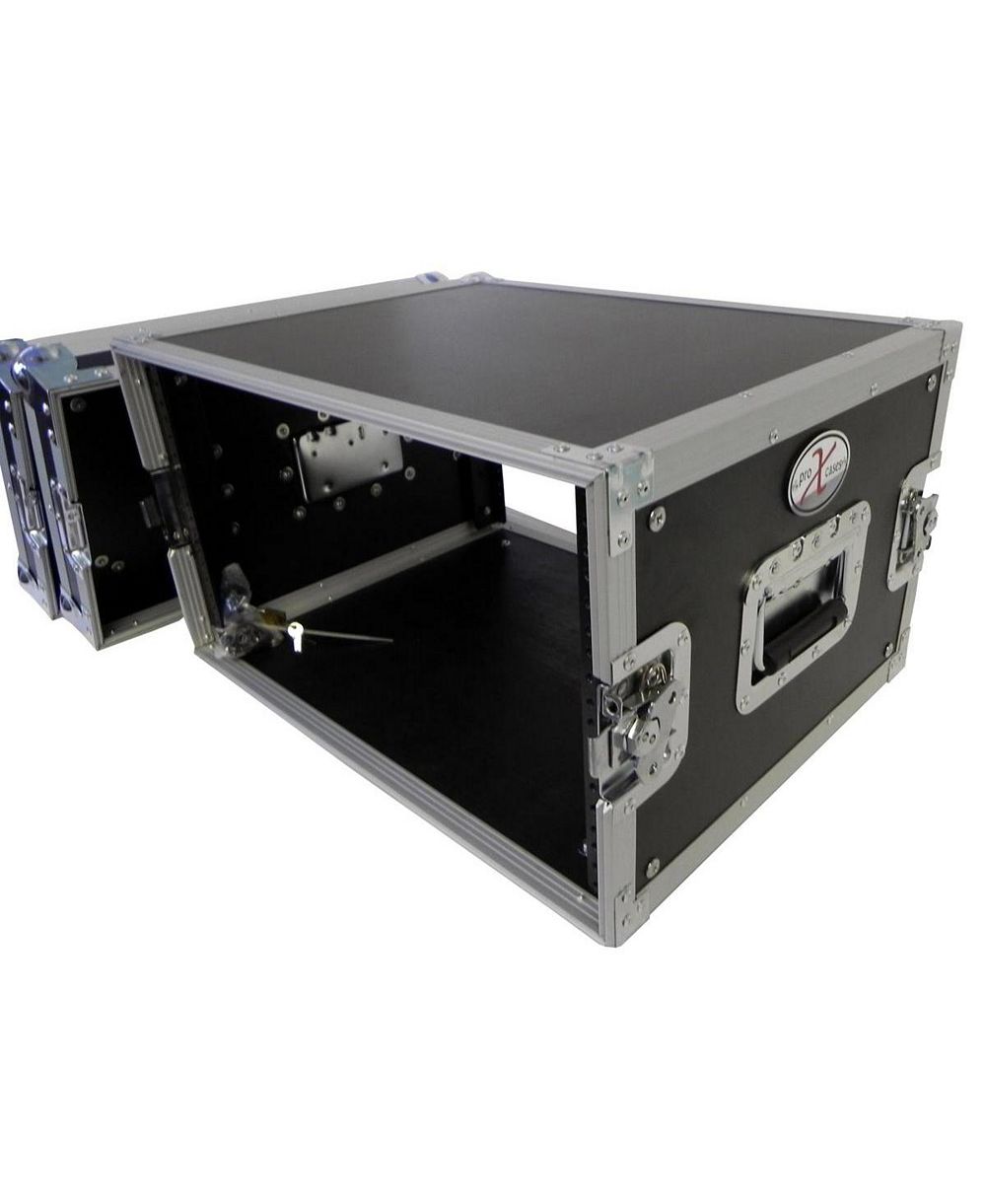 Стойка-кейс ProX X-8UE ATA-300 Style 8U Deluxe с ручками, глубина 14"