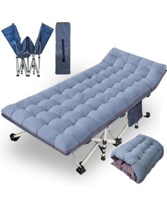 AOFAR Oversize XXL Camping Mattress Folding Bed Carry Bag Heavy Duty Indoor Outdoor