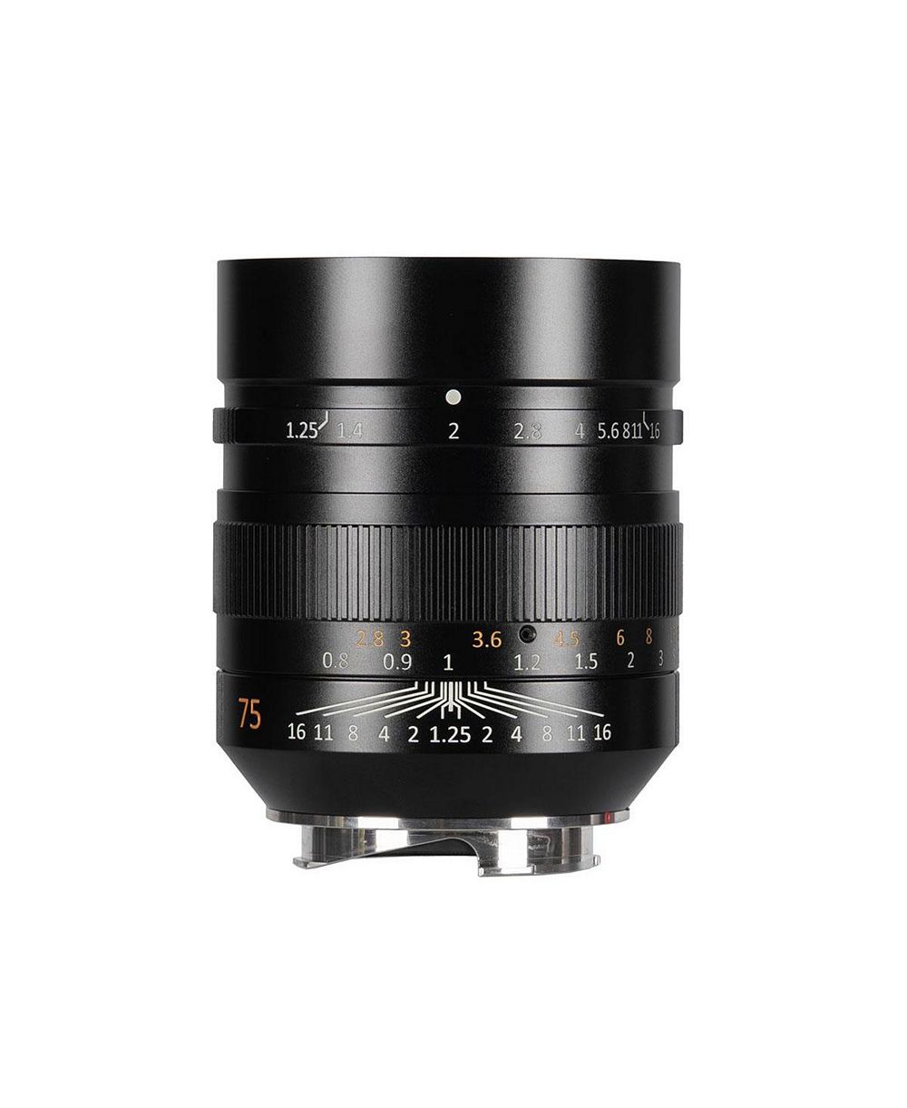 7 artisans Объектив 75mm f 1.25 II для Leica M