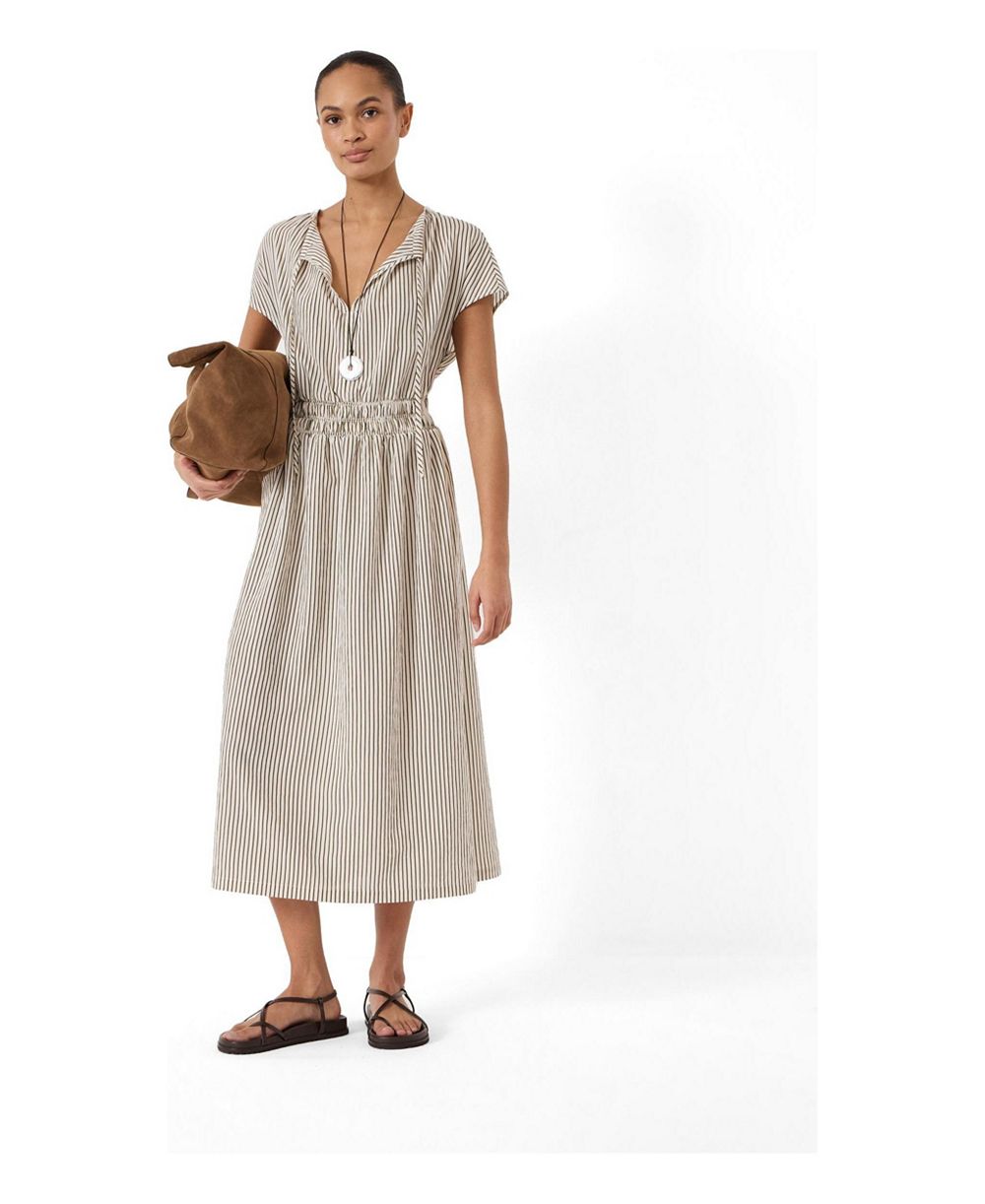 Женское миди-платье Hush Nika Smocked Waistband Cotton