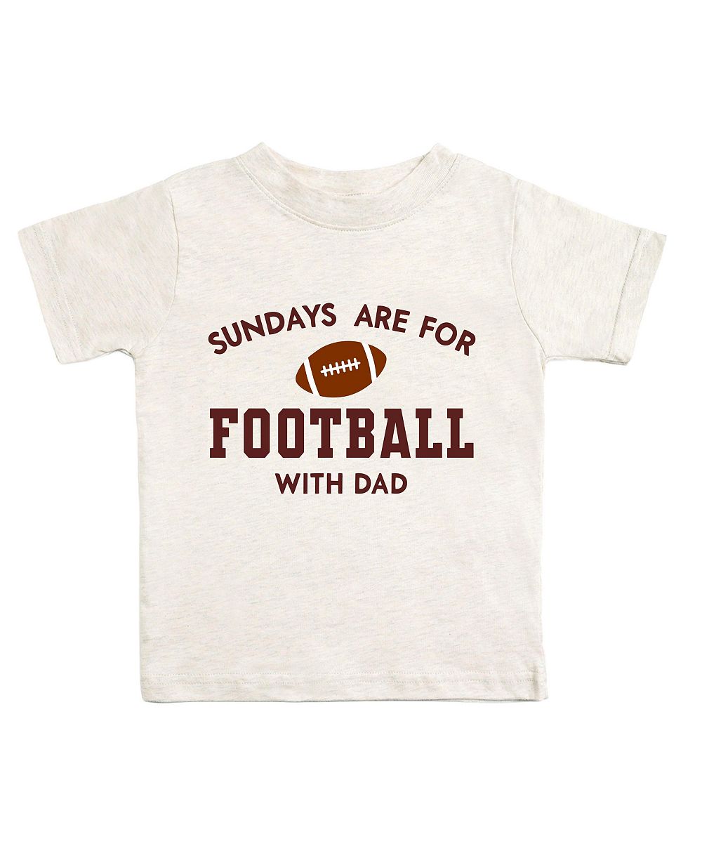 Детская футболка Sweet Wink Sundays Are For Football Short Sleeve