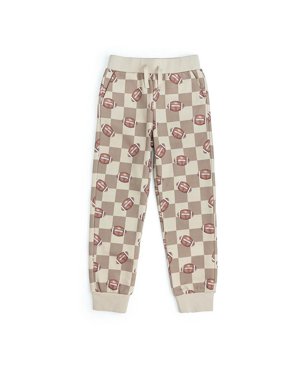 Детские джоггеры Sweet Wink Football Checkered