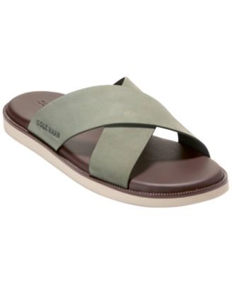Cole Haan Мужские шлепанцы-сандалии Nantucket с перекрестными ремешками
