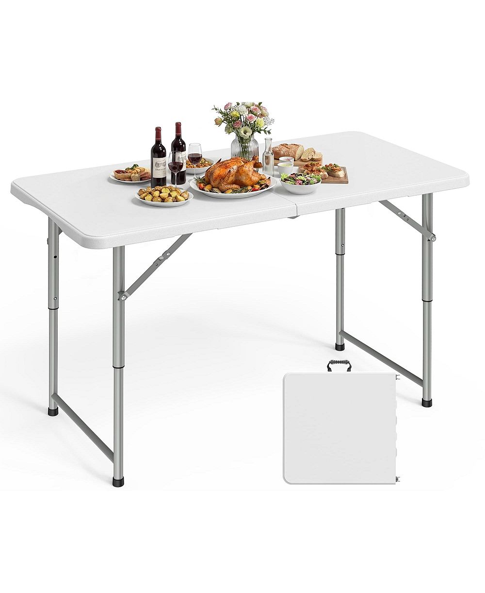 AOFAR 4TF Folding Table Portable Carry Handle Lock