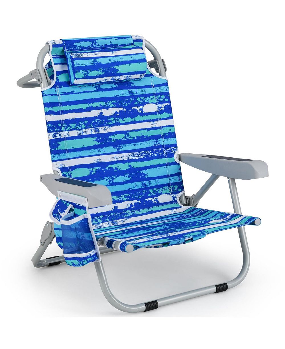 Складное пляжное кресло AOFAR Beach Chair Folding Lounge Aluminum Camping outdoor