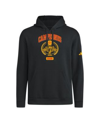 Мужское худи Adidas Black Spain National Team 2026 FIFA World Cup Champions Trophy