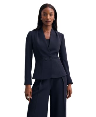 The Fold Women's Arno Clever Crepe Blazer