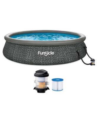 Funsicle 14' x 36" QuickSet Ring Top Above Ground Swimming Pool