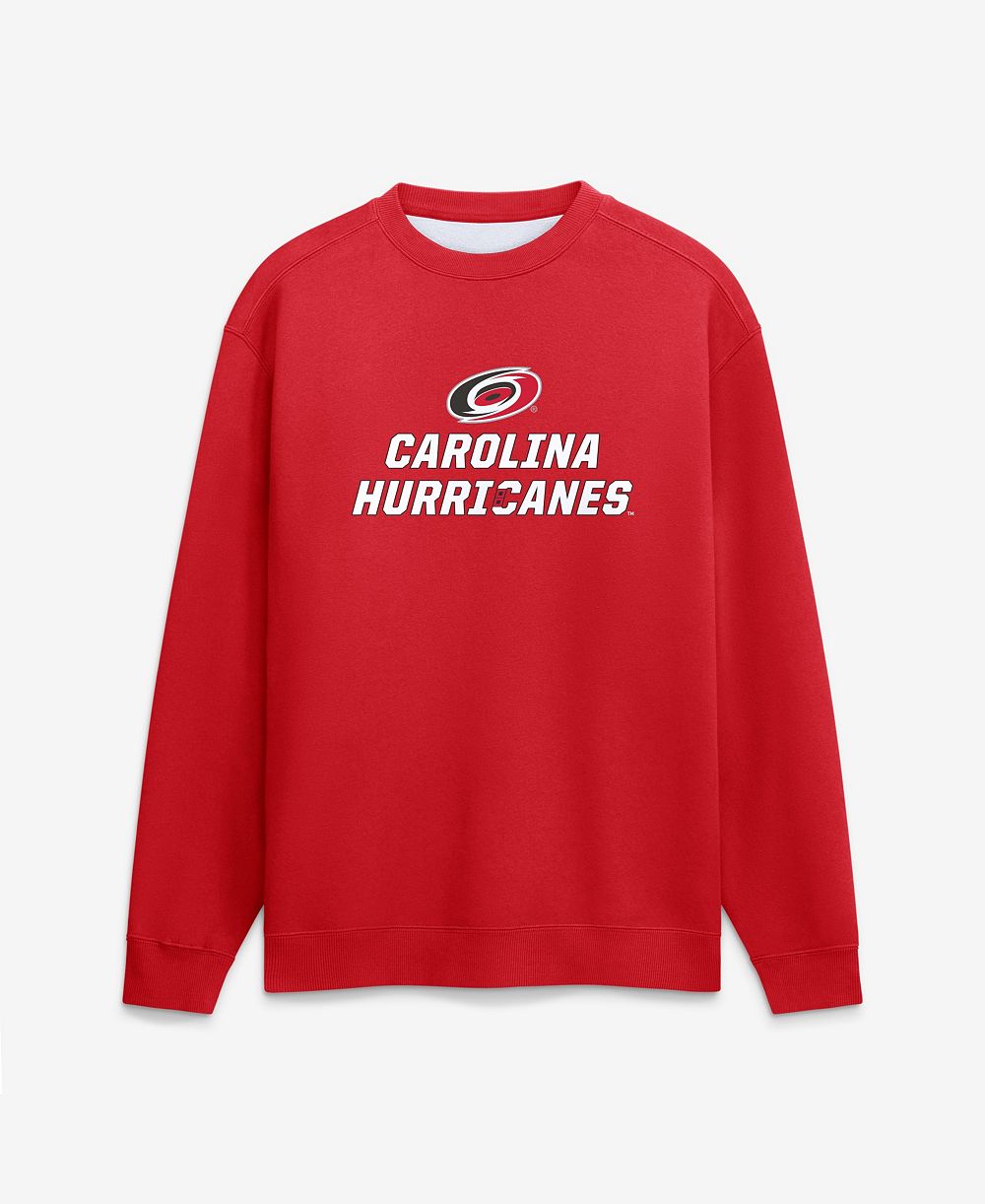 Fanatics Men's Red Carolina Hurricanes Home Legacy Sweatshirt