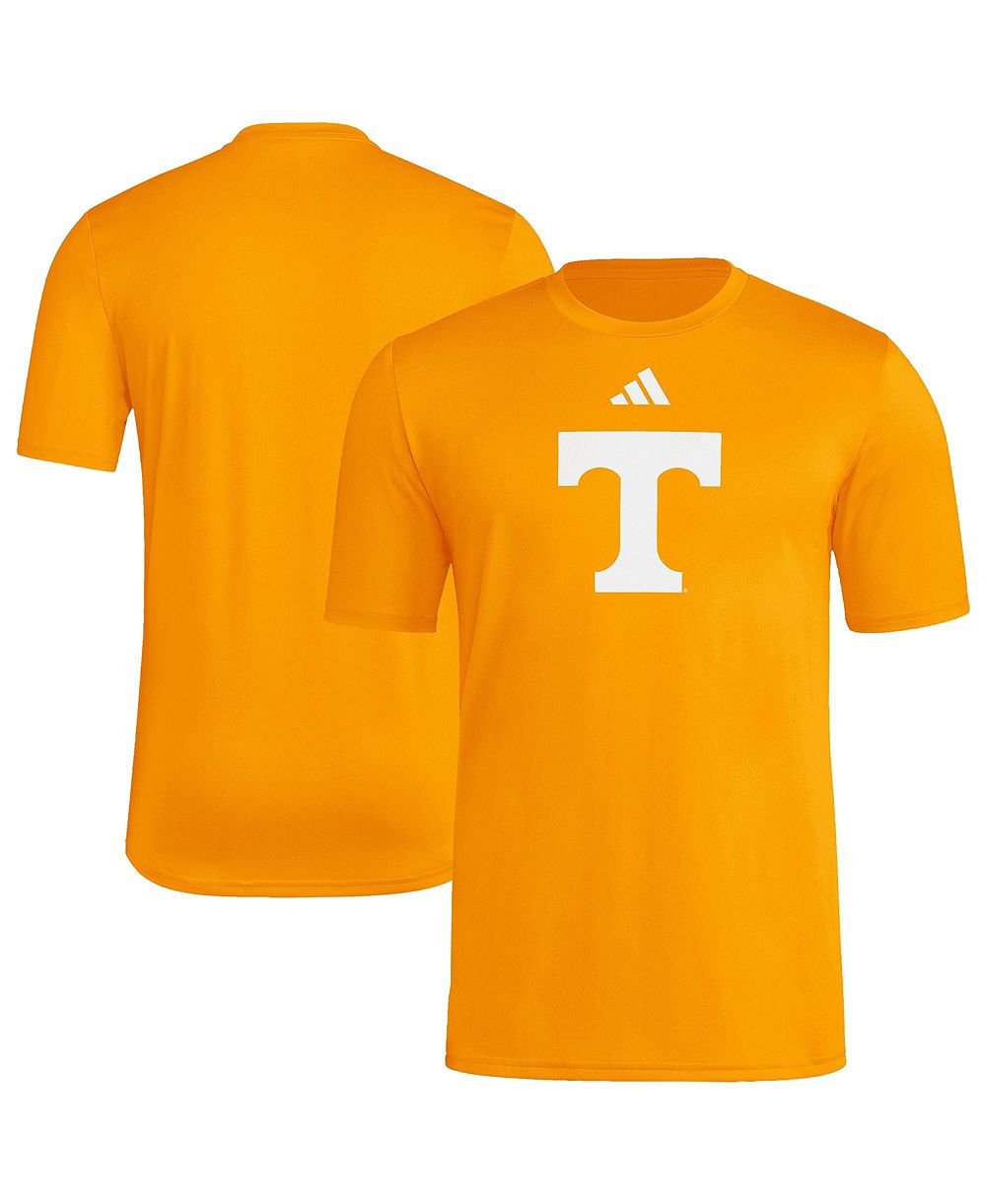 Adidas Men's Tennessee Orange Tennessee Volunteers Primary Logo Poly T-Shirt