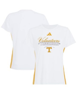Adidas Женская футболка Tennessee Volunteers Essentials 3-Stripes White