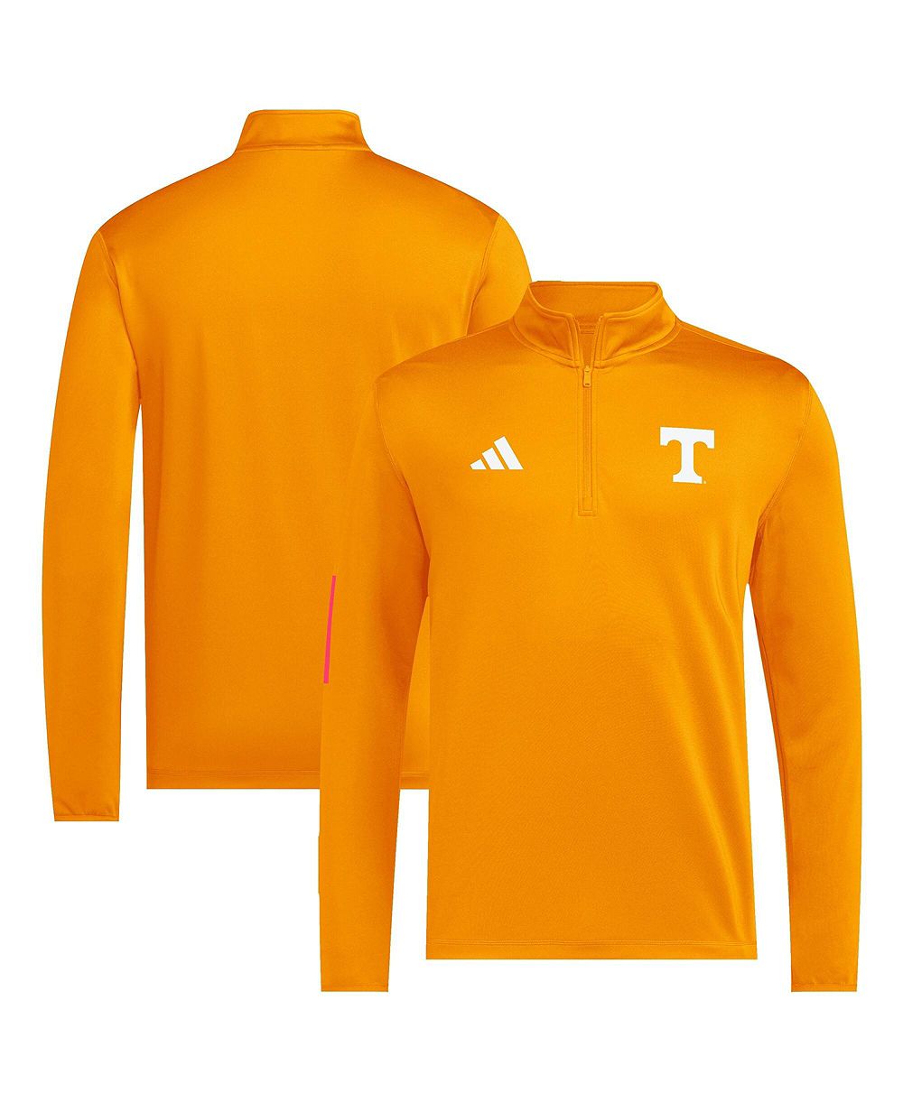 Мужская толстовка adidas Men's Tennessee Orange Tennessee Volunteers 2026 Sideline Ultimate 365 Woven Quarter-Zip Pullover Sweatshirt