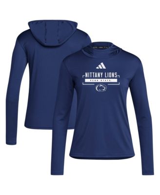 Женская футболка Adidas Penn State Nittany Lions D4T Long Sleeve Hooded