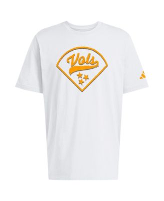 adidas Мужская футболка Tennessee Volunteers Baseball Fresh White