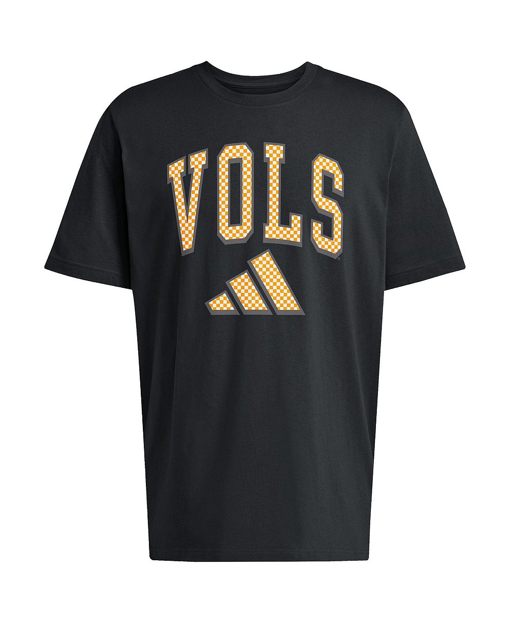 Adidas Мужская футболка Adidas Tennessee Volunteers Black Checker Fresh