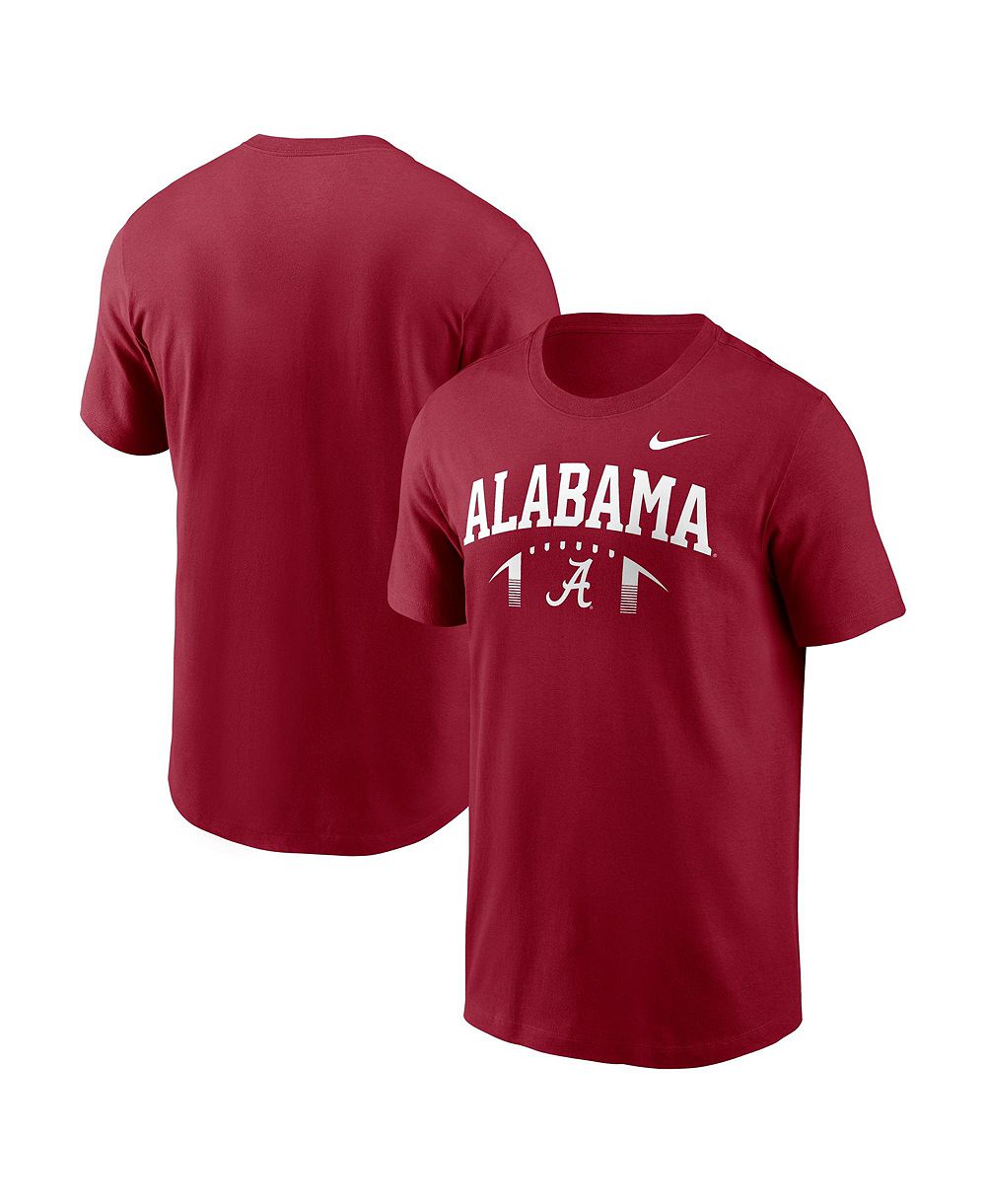Nike Men's Crimson Alabama Crimson Tide Primetime Football Icon T-Shirt