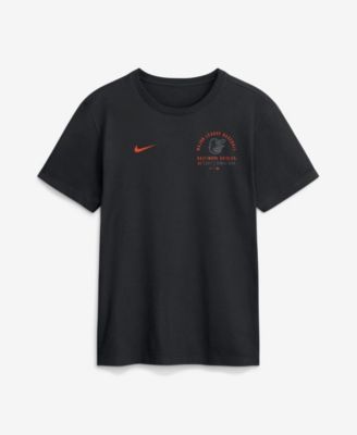 Nike Men's Black Baltimore Orioles Split Logo T-Shirt