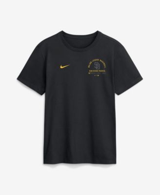 Nike Men's Black San Diego Padres Split Logo T-Shirt