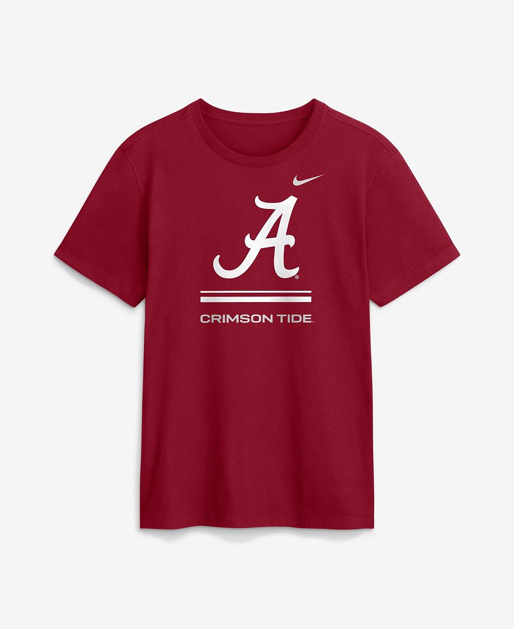 Мужская футболка Nike Alabama Crimson Tide 2026 Sideline Dri-FIT Crimson