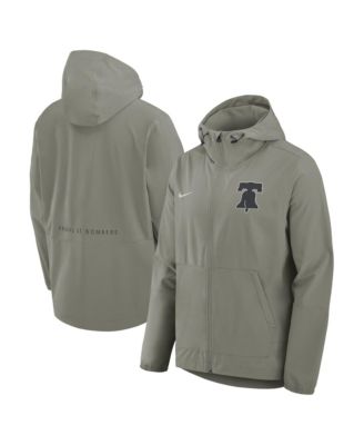 Nike Мужская куртка-толстовка Philadelphia Phillies Unlimited, оливковая